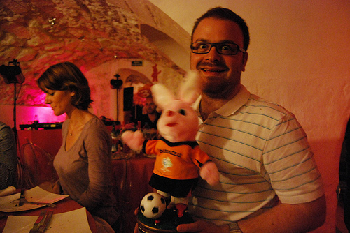 35 ans du lapin Duracell : Richard a encore sévi…
