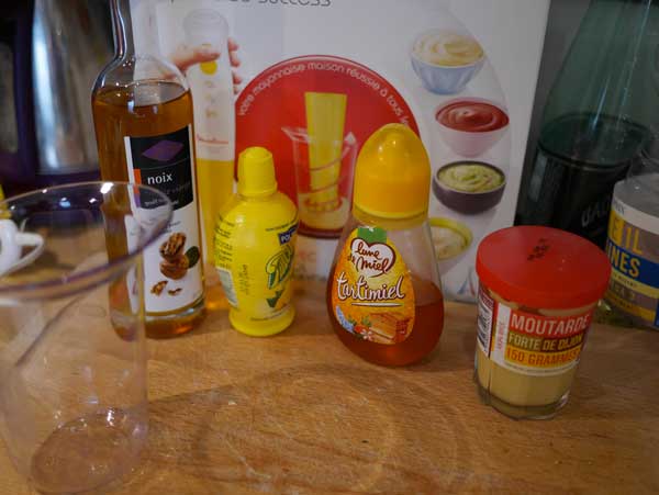 Vinaigrette émulsionnée au miel et citron : la recette